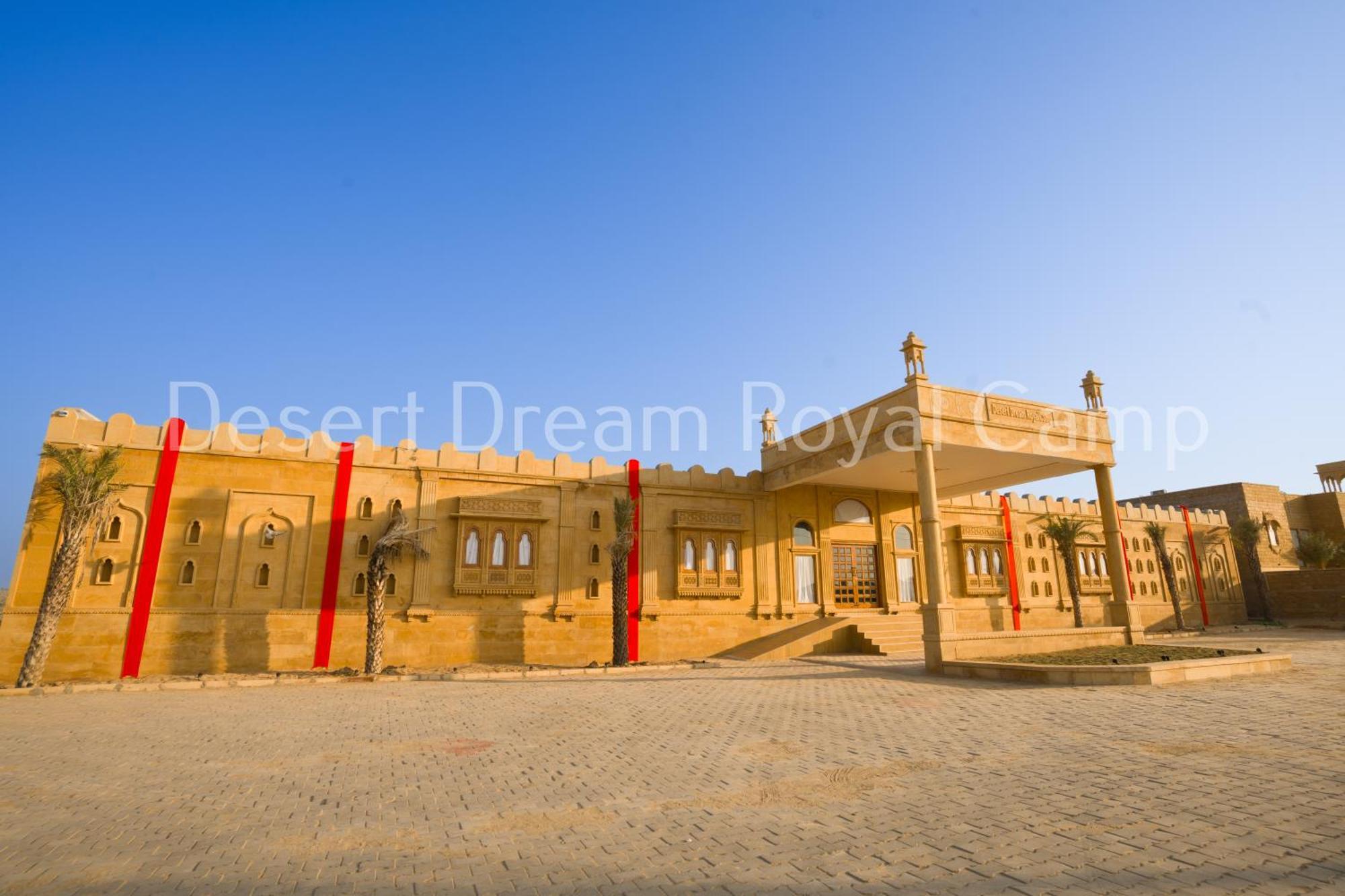 Отель Desert Dream Royal Camp With Pool Джайсалмер Экстерьер фото